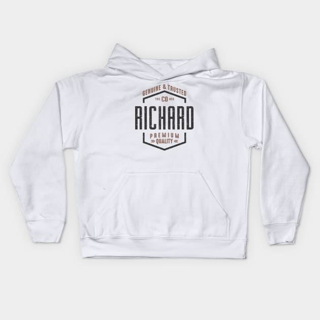 Is Your Name Richard ? This shirt is for you! Kids Hoodie by C_ceconello